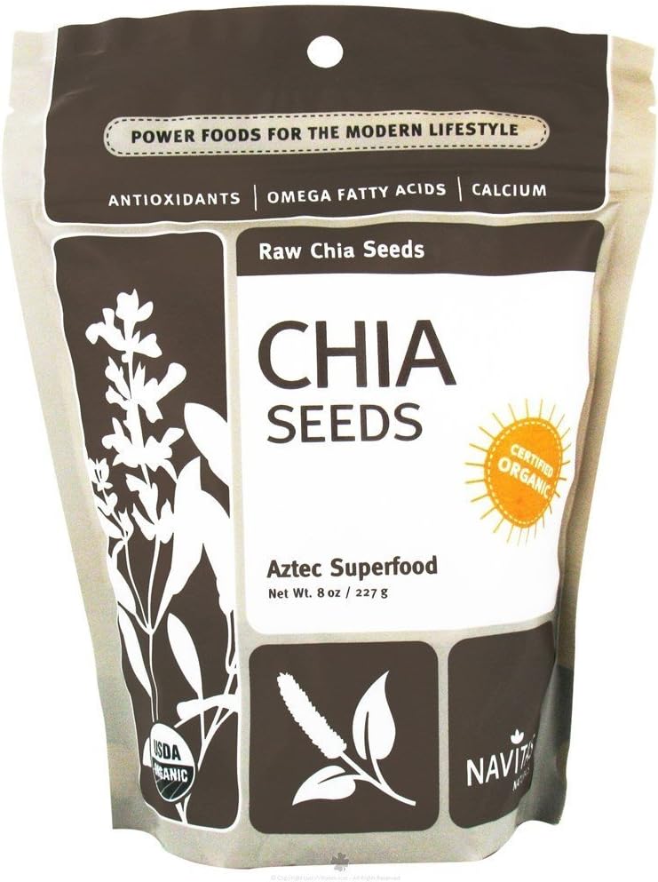 Chia Seeds 8 oz 6-Pack Bulk Order Premium Quality Seeds