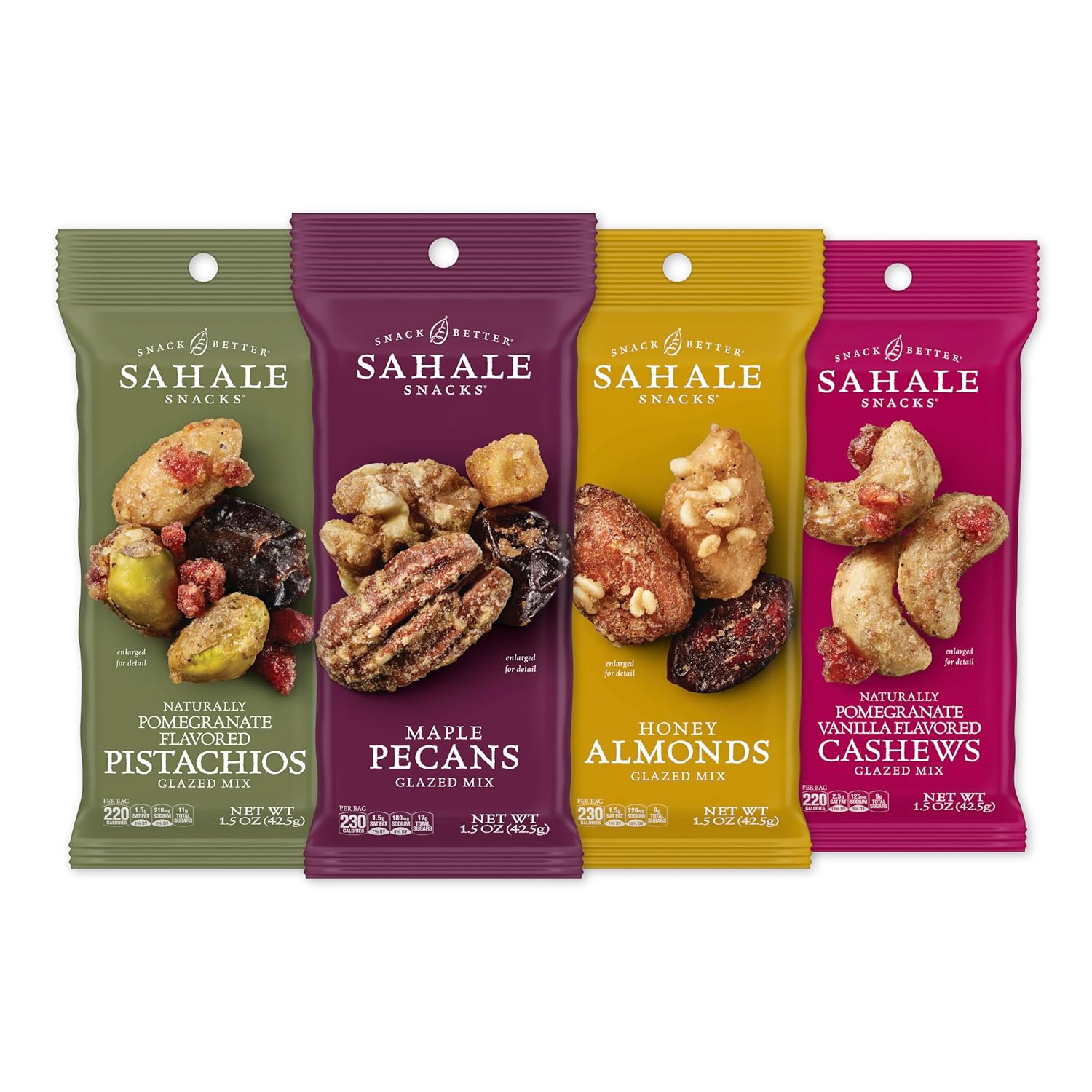 Sahale Snacks Glazed Mix Nut Blend Variety Pack.